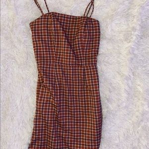 Aeropostale bodycon plaid dress